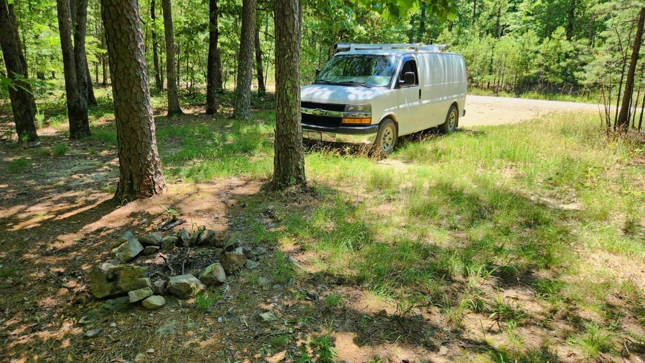 Camper submitted image from FR132 Wilderness Boundary Dispersed, Ouachita NF, AR - 2