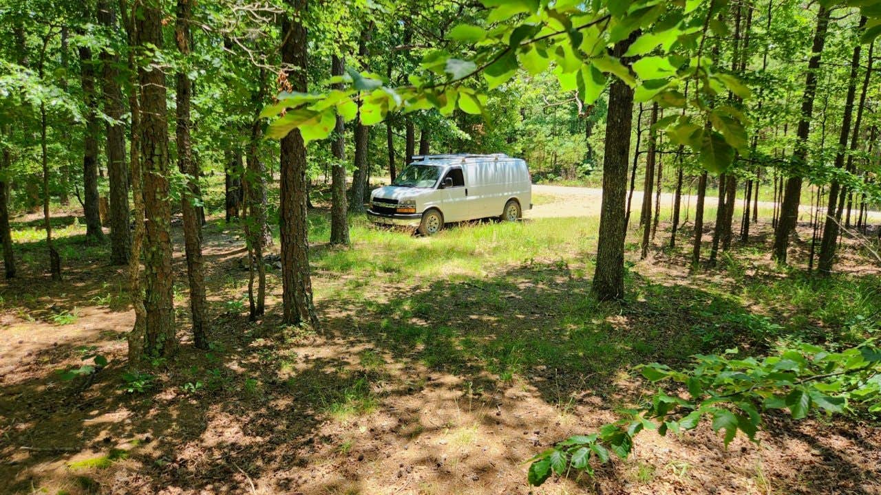 Camper submitted image from FR132 Wilderness Boundary Dispersed, Ouachita NF, AR - 1