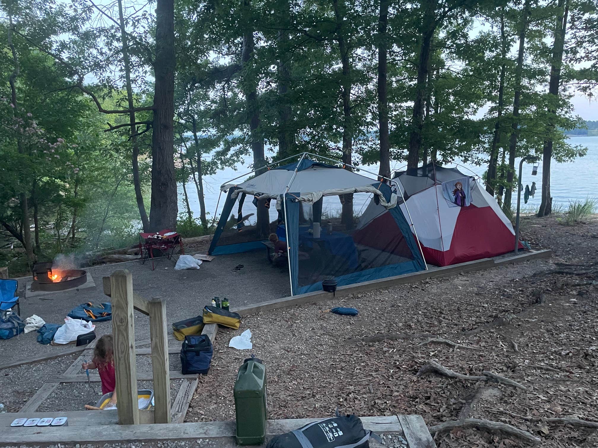 Martin T.'s photo at Occoneechee State Park Campground near Catawba, VA