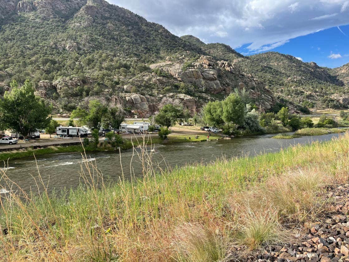 Camper-submitted photo at Sweetwater River Resort near Hillside, CO