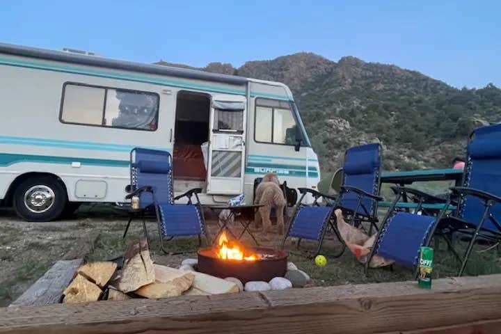 Camper-submitted photo at Sweetwater River Resort near Hillside, CO
