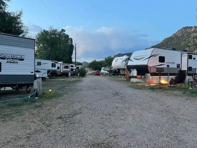 Camper-submitted photo at Sweetwater River Resort near Hillside, CO