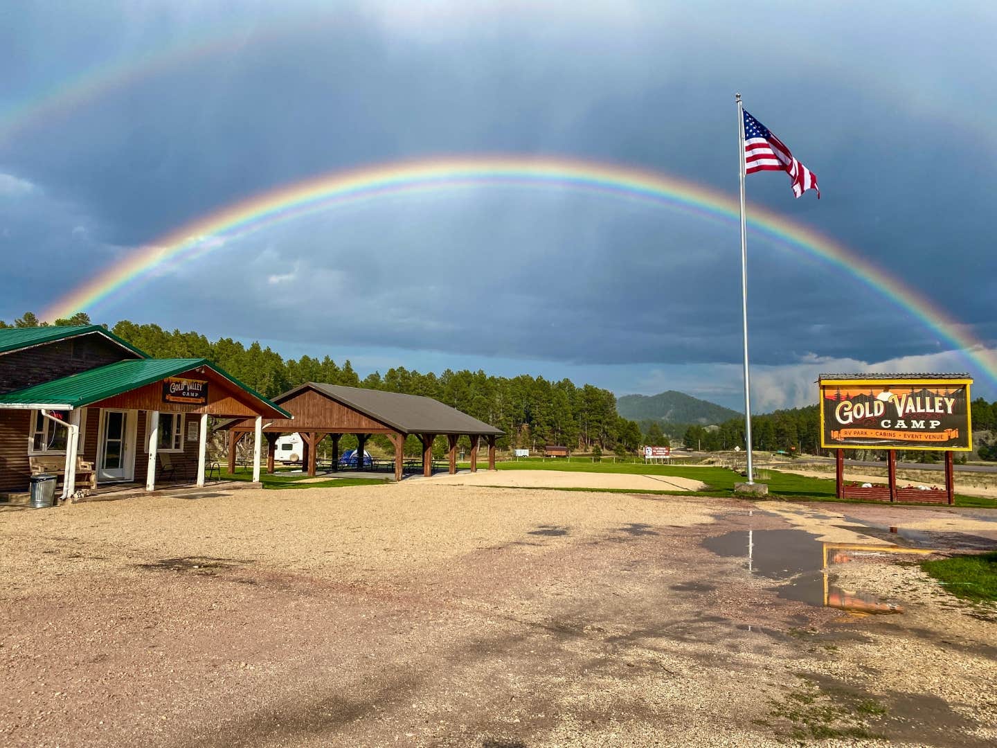 Camper-submitted photo at Gold Valley Camp near Wind Cave National Park
