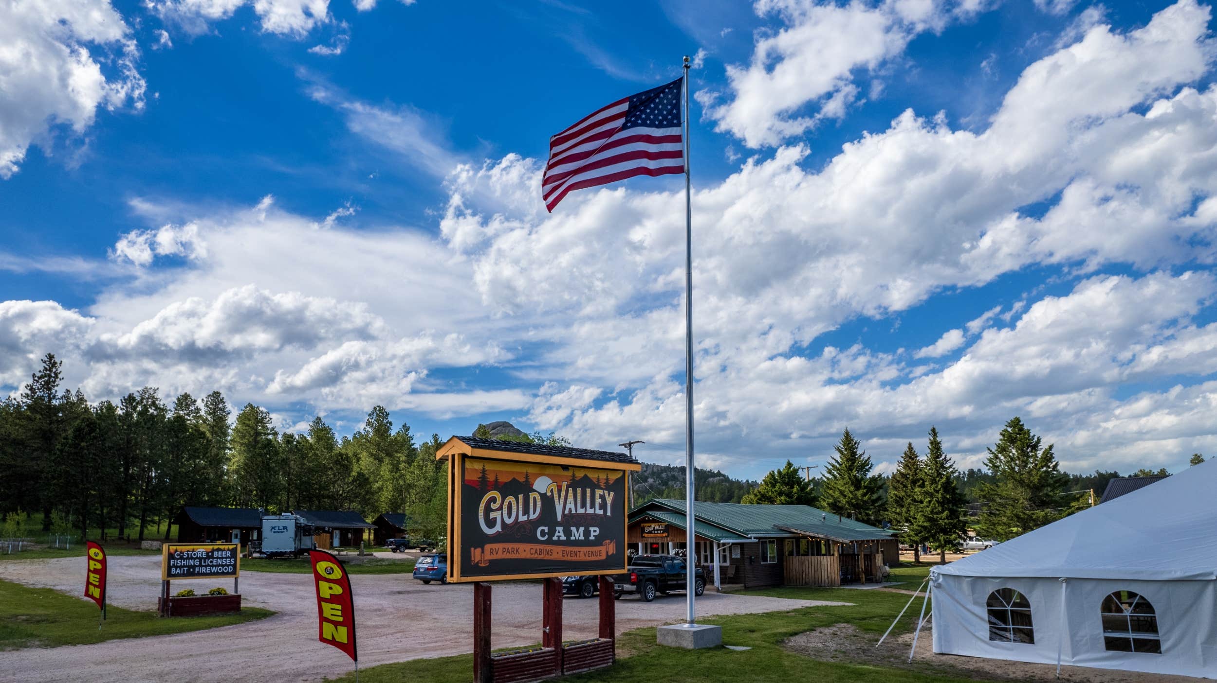 Camper-submitted photo at Gold Valley Camp near Wind Cave National Park