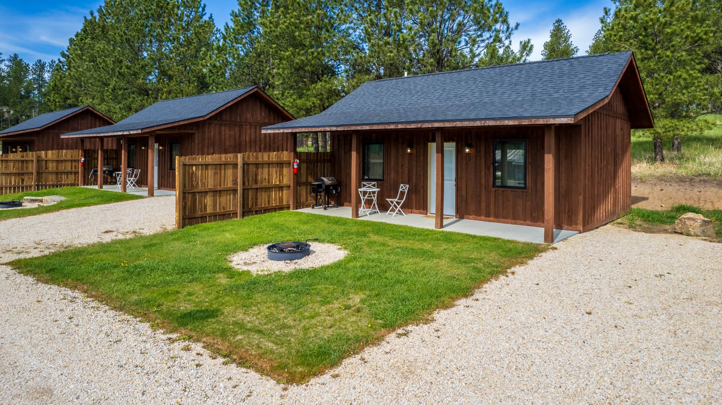 MIKE L.'s photo of a cabin at Gold Valley Camp near Wind Cave National Park