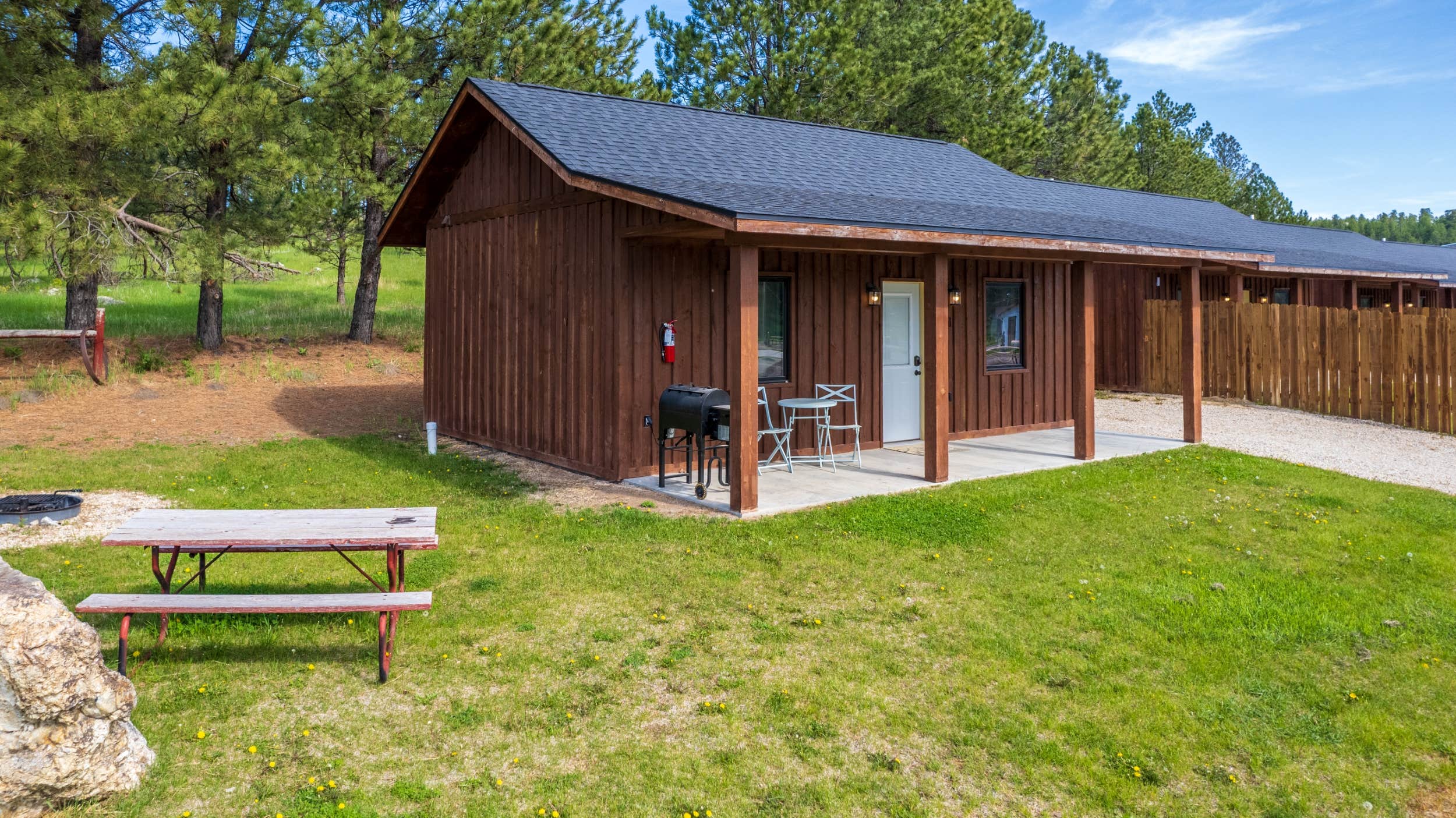 MIKE L.'s photo of a cabin at Gold Valley Camp near Hill City, SD