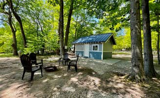The Dyrt's photo of a cabin at Indigo Bluffs RV Park near Suttons Bay, MI