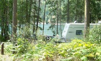 Camping near Crescent Lake Campground: Noisy Creek, Metaline Falls, Washington