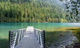Camping near Newhalem Creek Campground — Ross Lake National Recreation Area: Colonial Creek South Campground — Ross Lake National Recreation Area, Marblemount, Washington