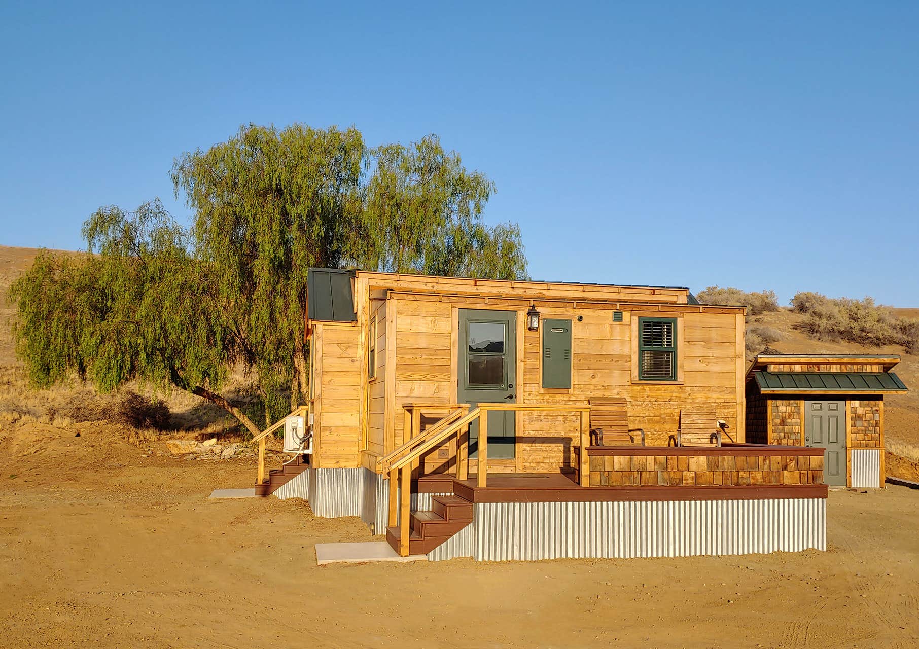 trevor B.'s photo of glamping accommodations at Mercey Hot Springs near Biola, CA