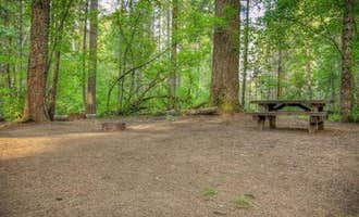 Camping near Atkisson Group Camp: Oklahoma Campground, Trout Lake, Washington