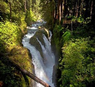 Camper-submitted photo from Sol Duc Hot Springs Resort Campground — Olympic National Park