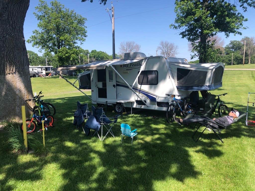 Camper submitted image from Iowa State Fair Campgrounds - 1