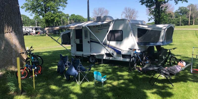 Camper submitted image from Iowa State Fair Campgrounds
