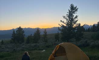 Audrey W.'s photo of tent camping at Curtis Canyon Dispersed Camping near Star Valley Ranch, WY