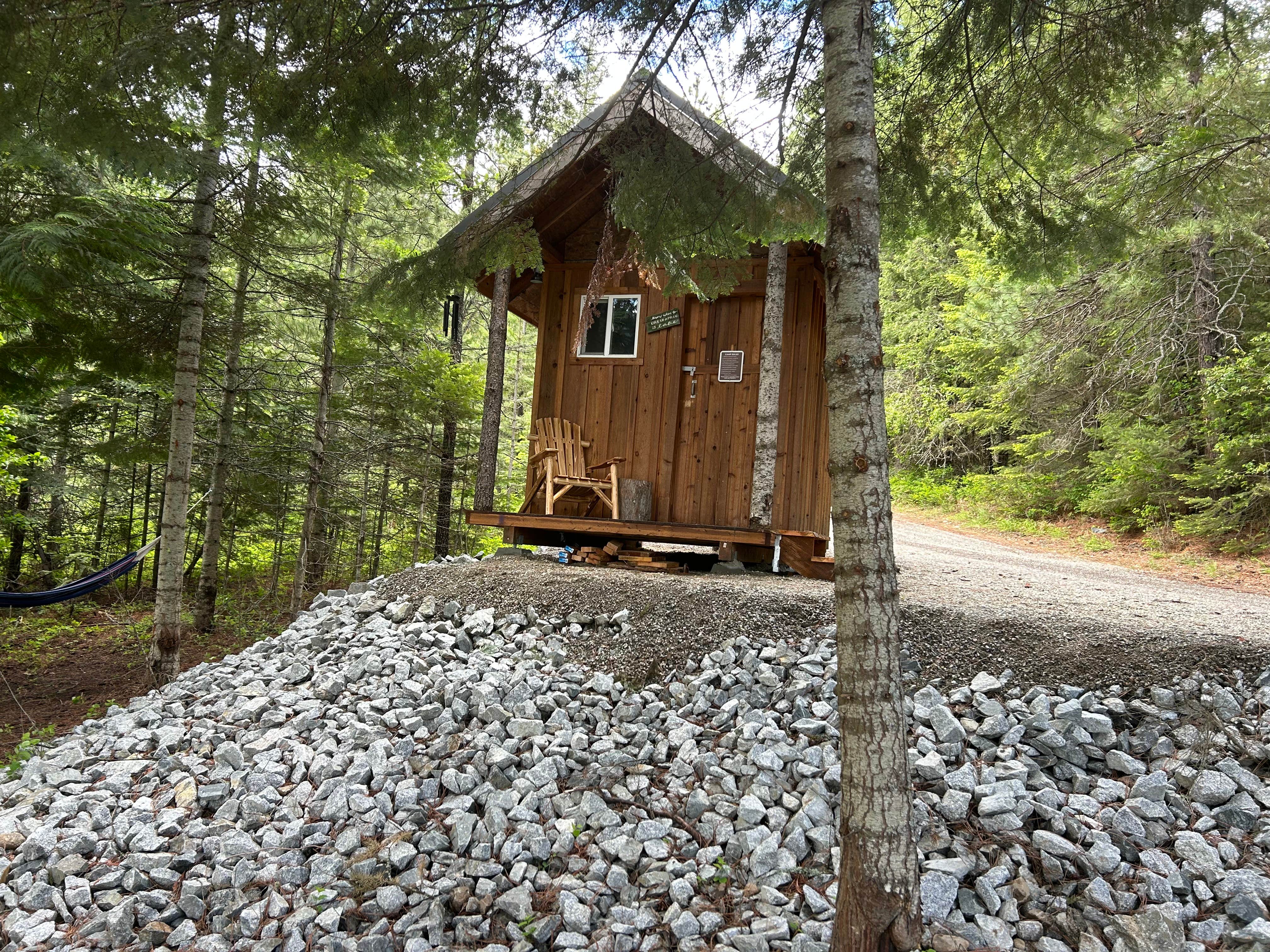Nathaniel's photo of glamping accommodations at Mirror Lake: Bigfoot Campout near Blanchard, ID