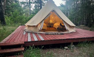 The Dyrt's photo of glamping accommodations at Mendocino Magic near Comptche, CA