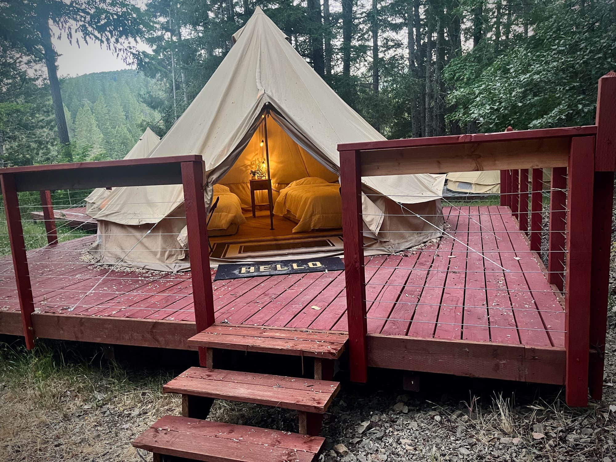 The Dyrt's photo of glamping accommodations at Mendocino Magic near Mendocino National Forest