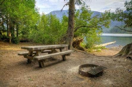 Camper submitted image from Walupt Lake Campground - 5