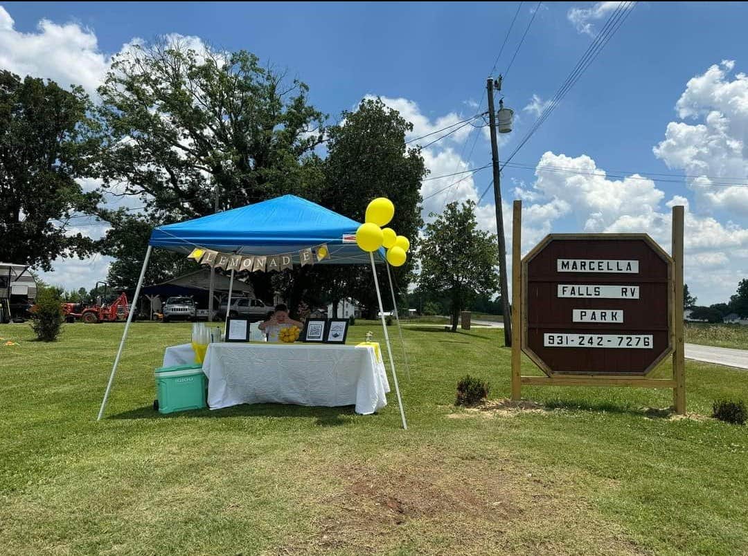 Camper-submitted photo at Marcella Falls RV Park and Campground near Franklin, TN