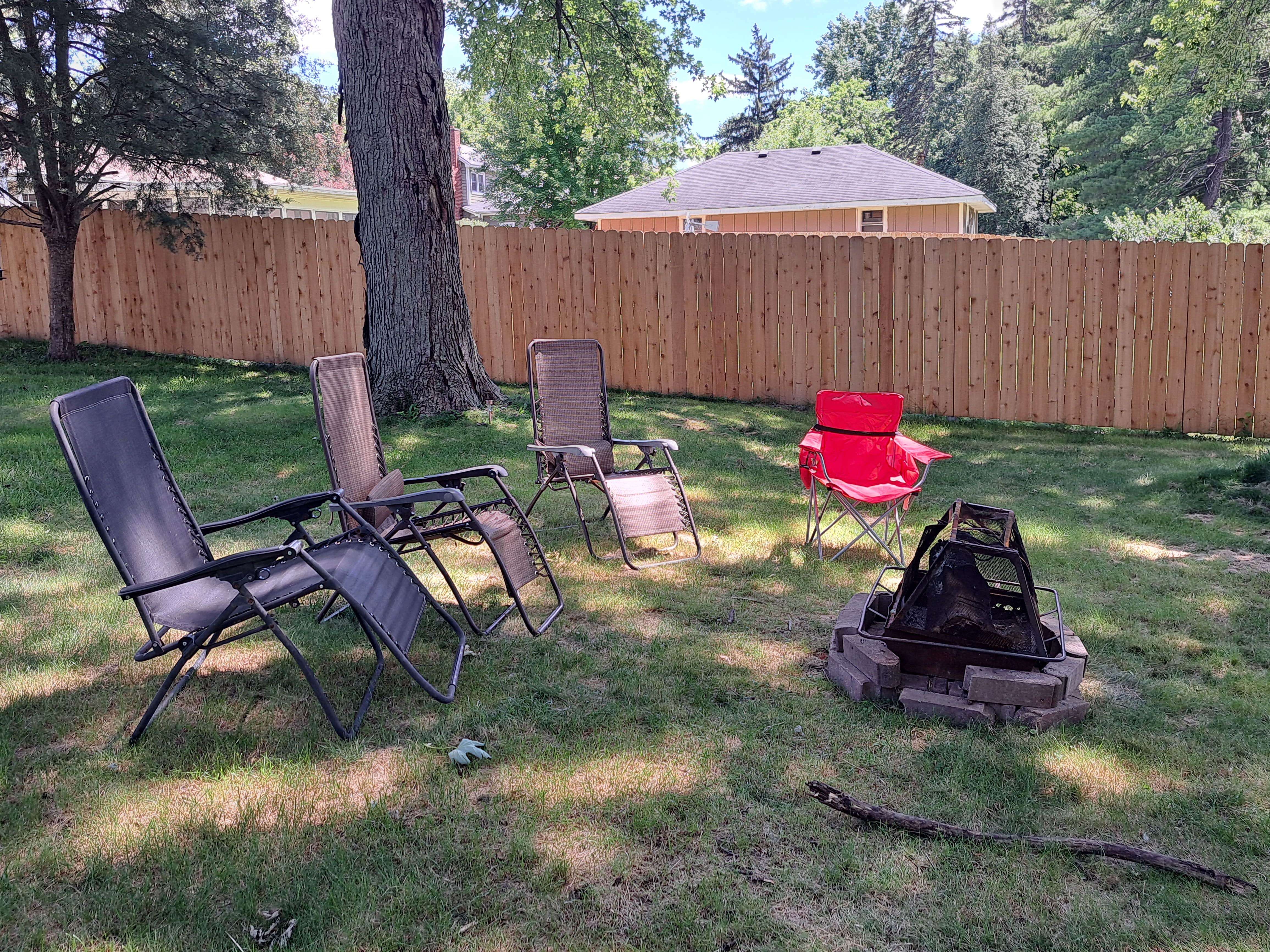 Camper submitted image from Backyard Bonfire - 1