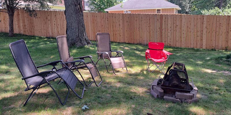 Camper submitted image from Backyard Bonfire