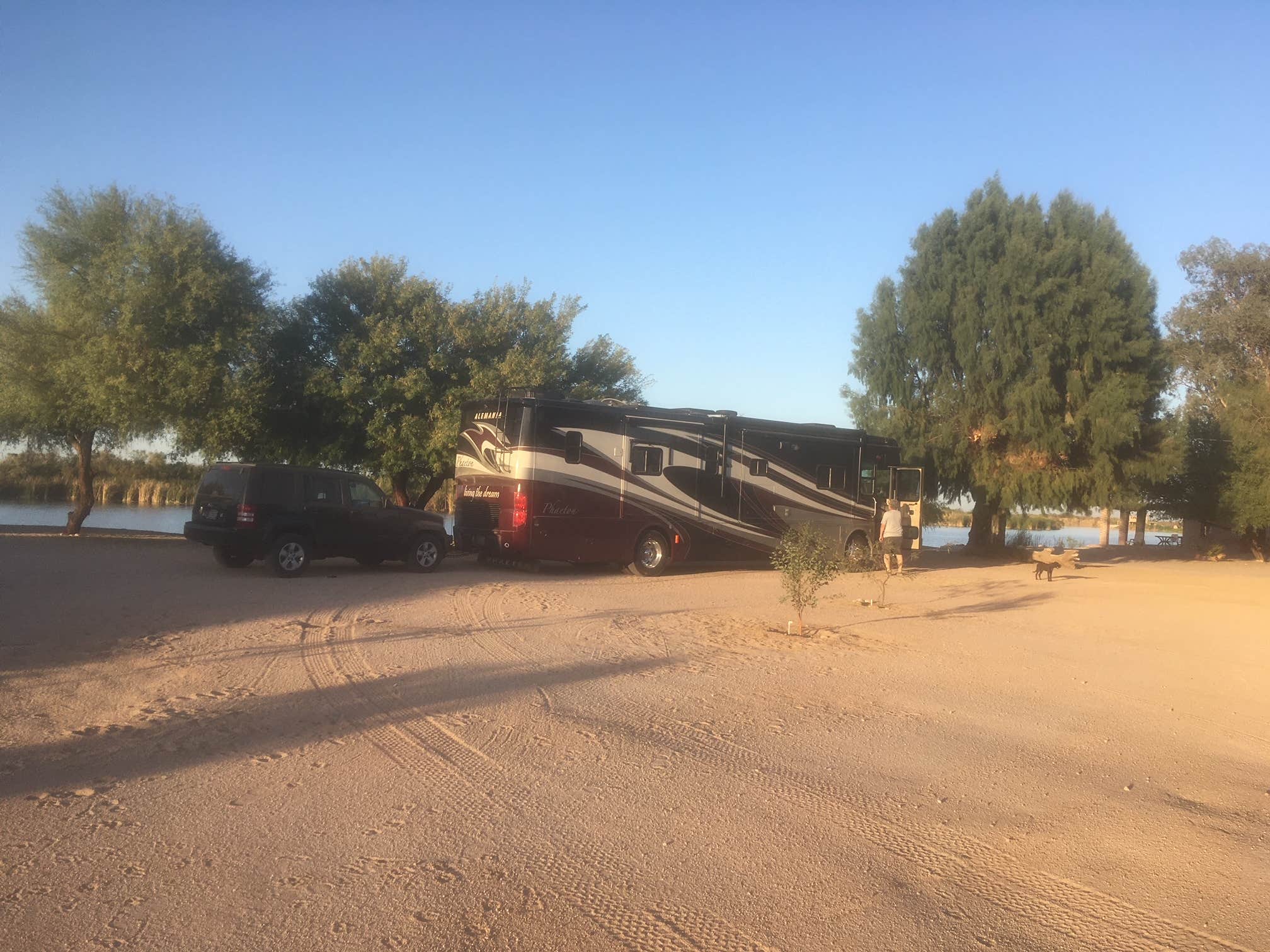 Don T.'s photo of camping with pets at Rancho Mil Ecotourism near El Centro, CA