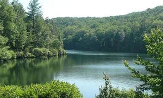 Camping near Wolf Gap: Trout Pond Recreation Area, Baker, West Virginia