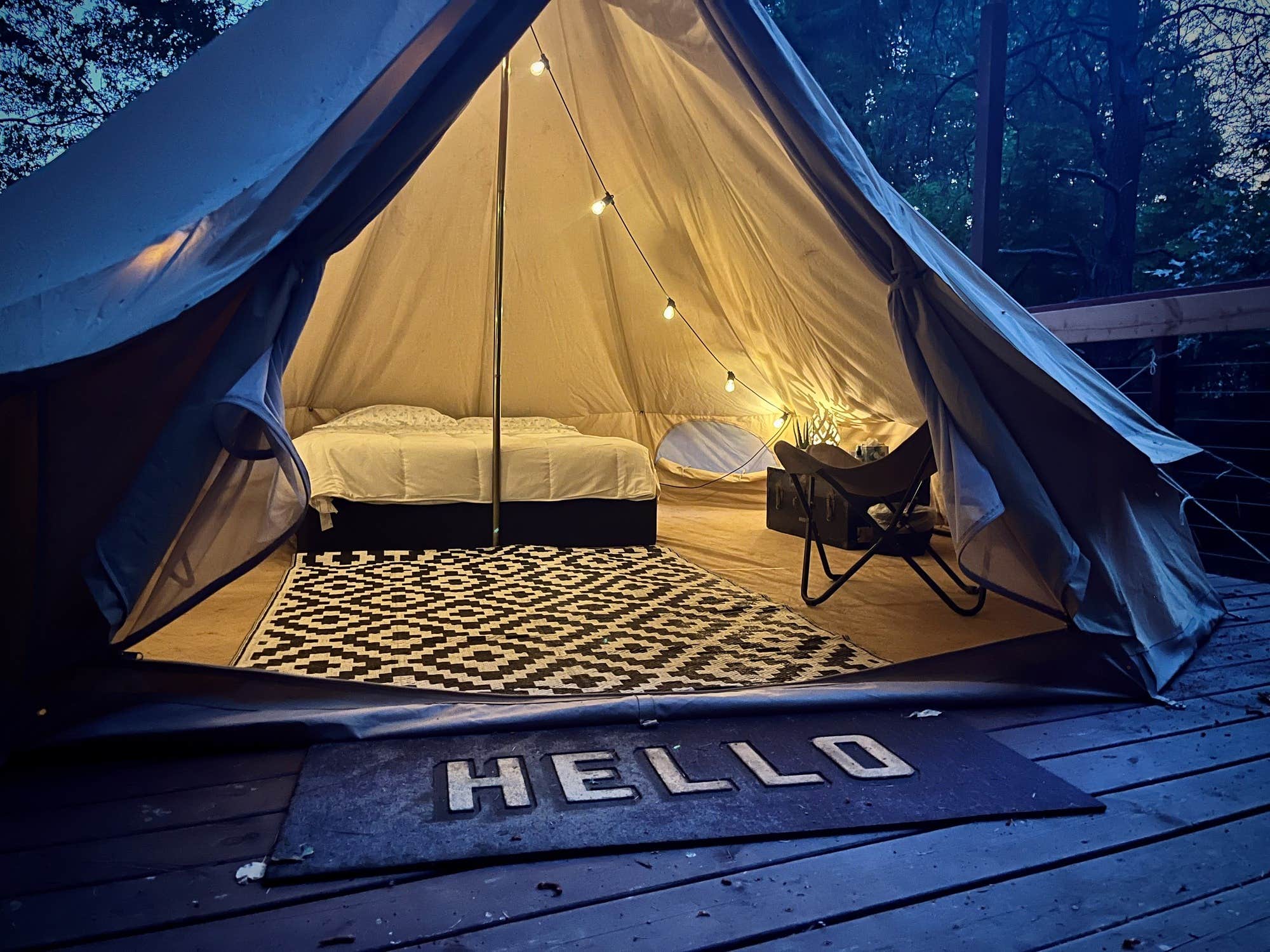 The Dyrt's photo of glamping accommodations at Mendocino Magic near Mendocino Lake