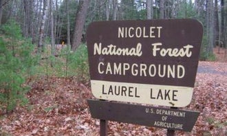 Camping near Franklin Lake: Laurel Lake Campground, Three Lakes, Wisconsin