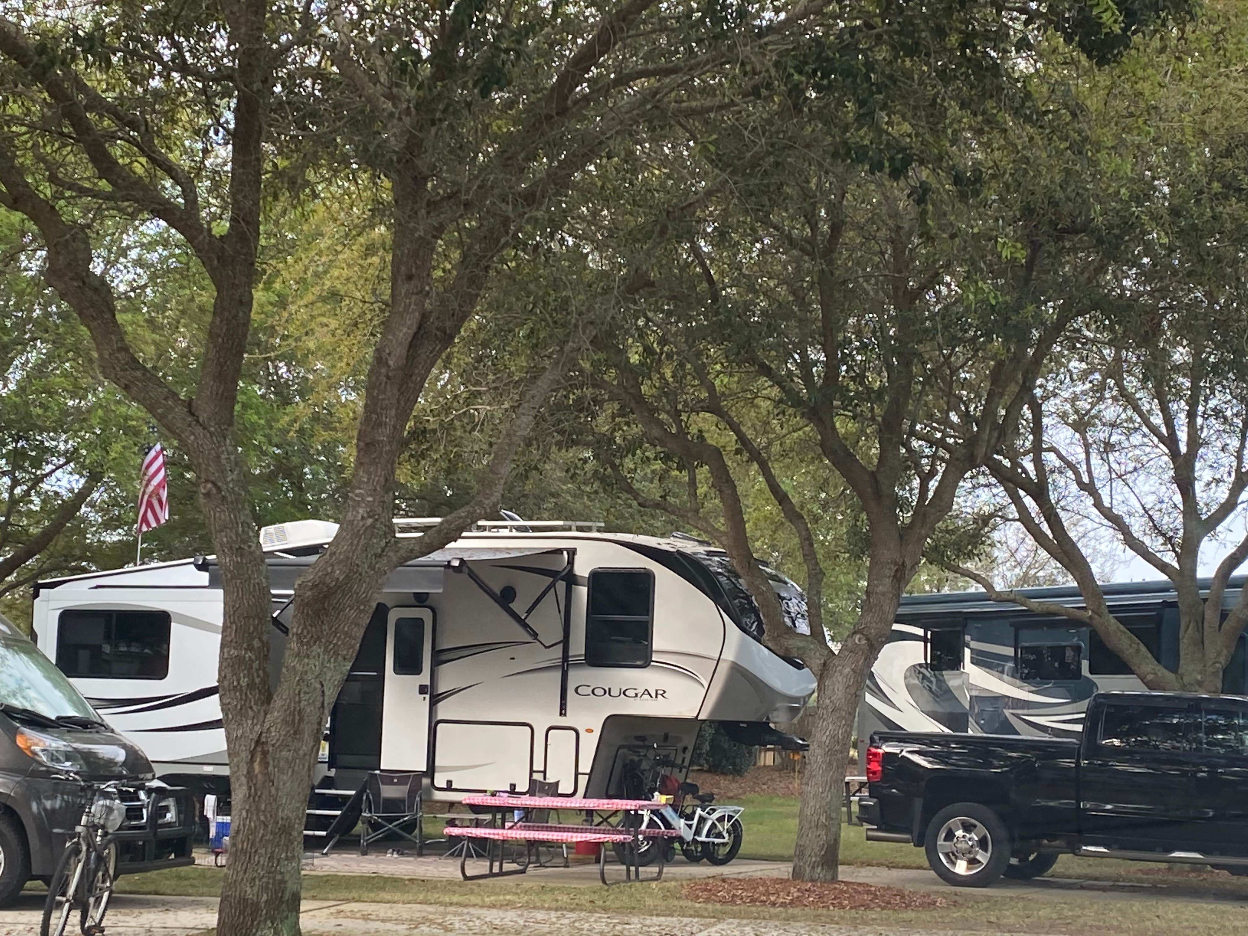 Stuart K.'s photo of rv camping at Geronimo RV Beach Resort near Silver Springs, FL