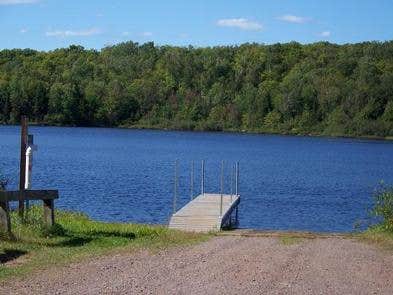 Camping near Bad River Wilderness: Mineral Lake, Mellen, Wisconsin