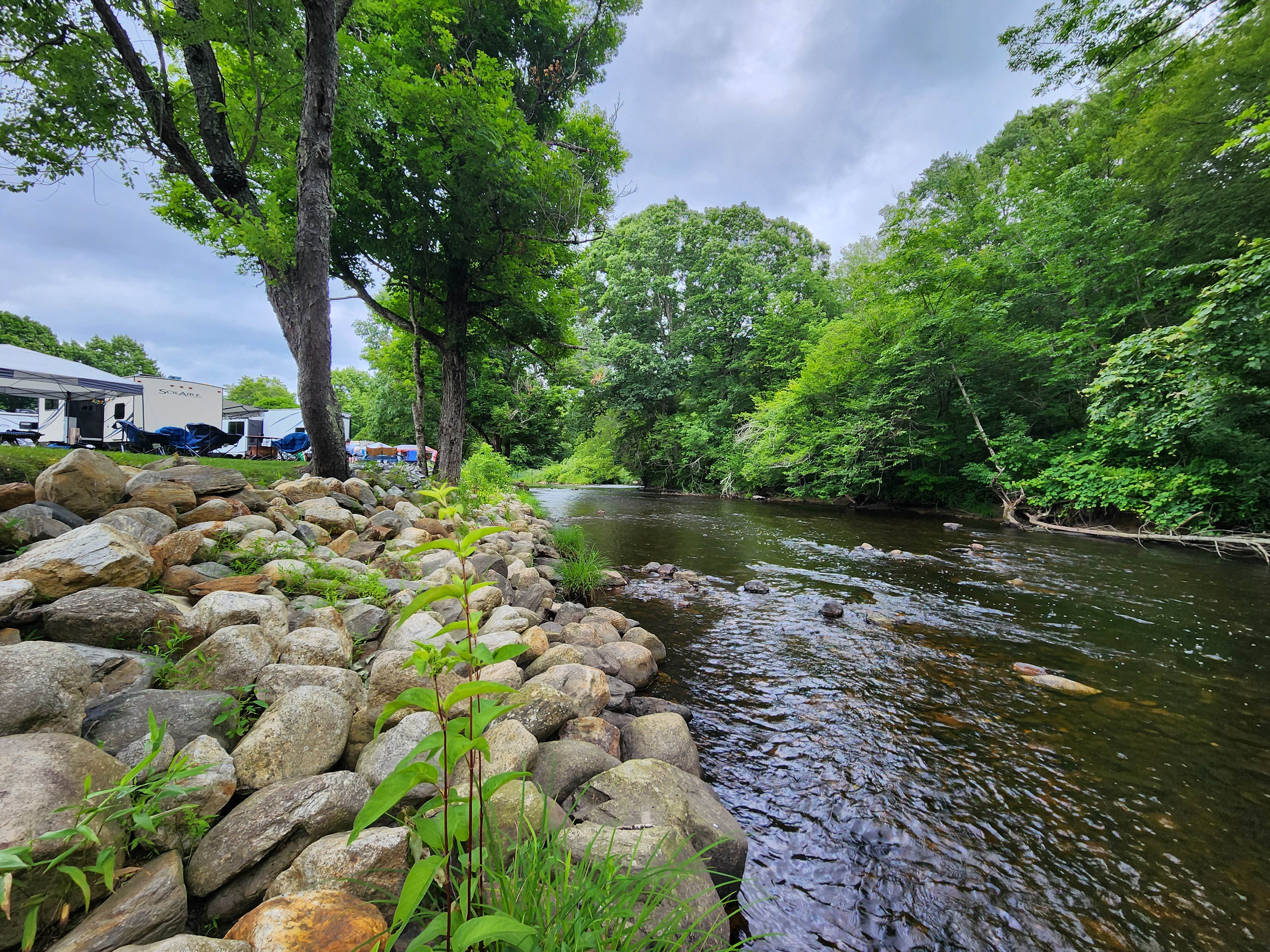 Camper-submitted photo at Charlie Brown Campground near Millville, MA