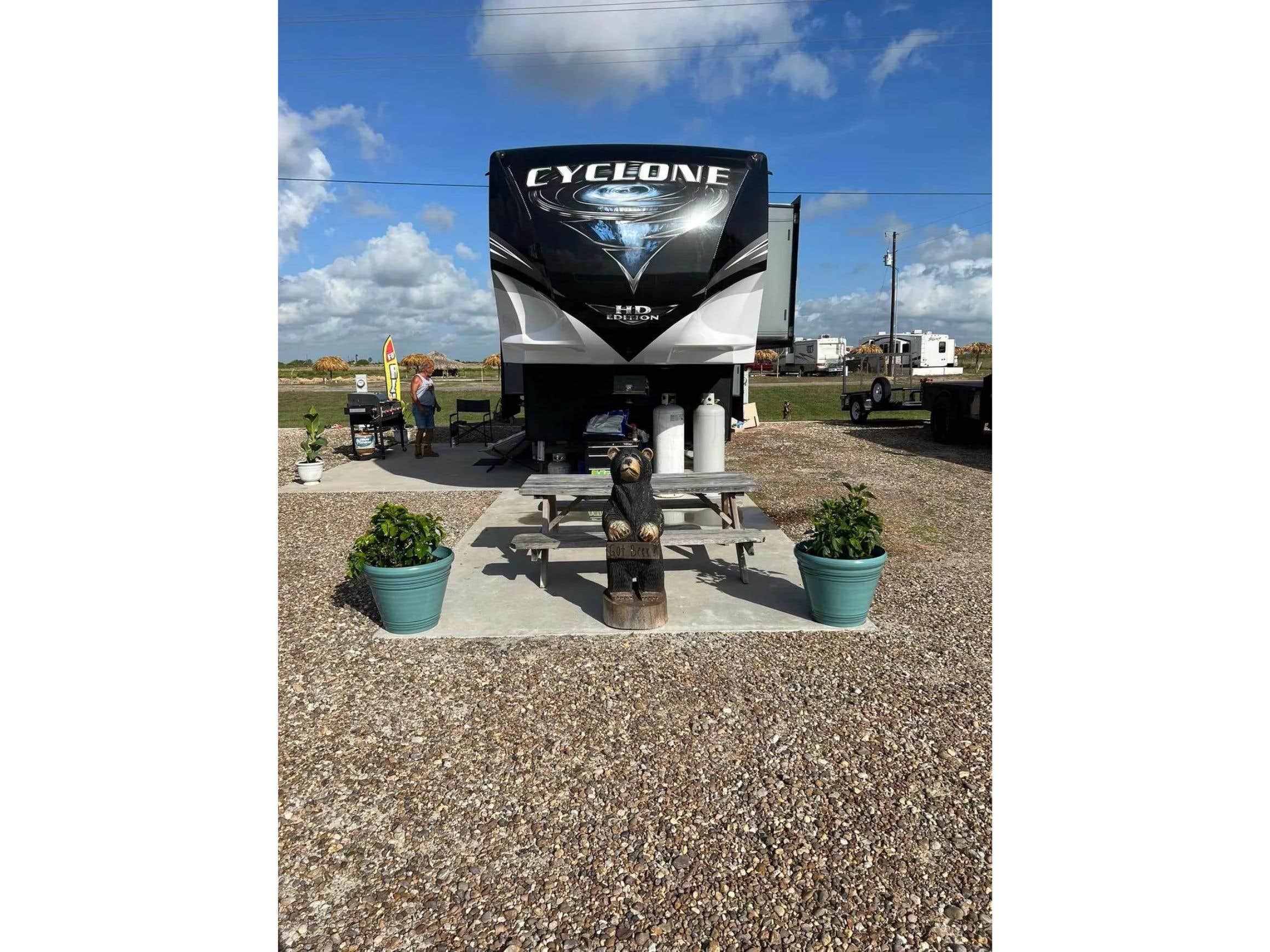 Camper-submitted photo at Magnolia Beach RV Park near Edna, TX