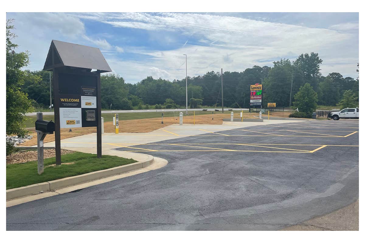 Camper-submitted photo at Love's RV Hookup-Eutaw AL 773 near Tennessee-Tombigbee Waterway