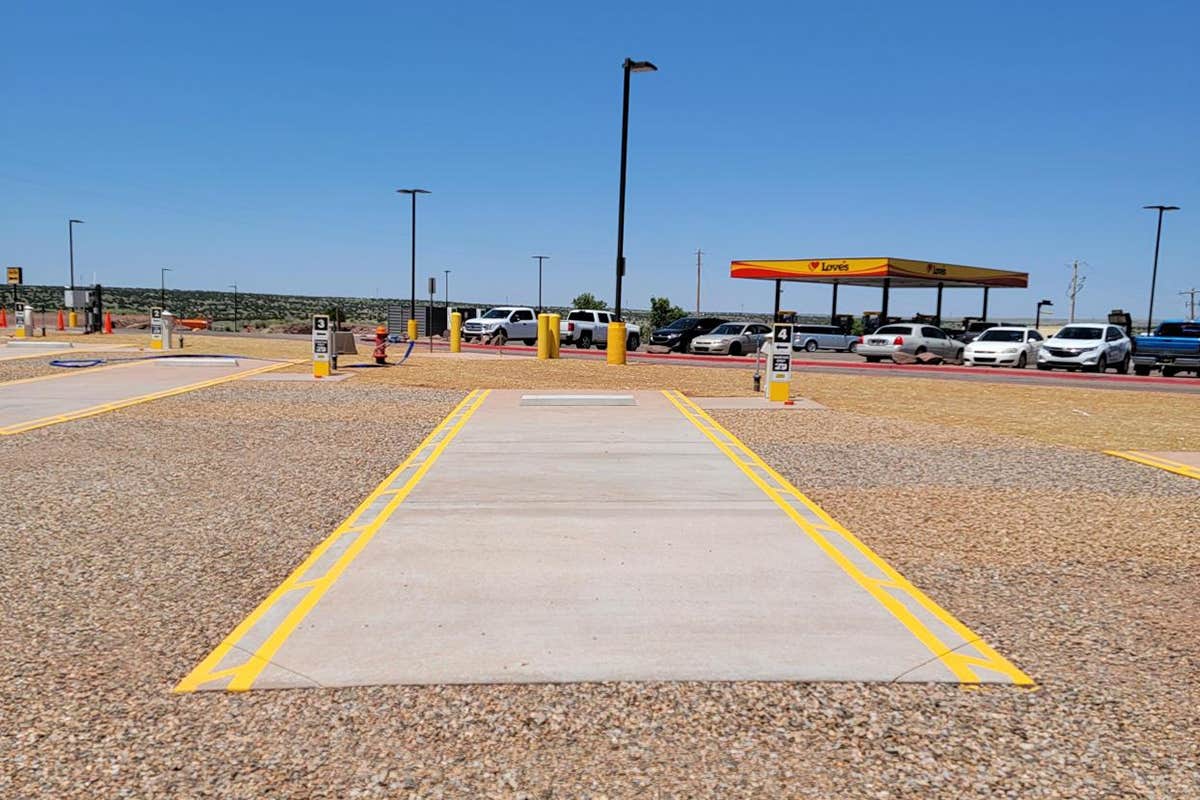 Camper-submitted photo at Love's RV Hookup-Santa Rosa NM 285 near Santa Rosa, NM