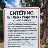 Review photo of Informal Dispersed Campsite at Fish Creek Properties Montana State Park by Joshua C., July 1, 2024