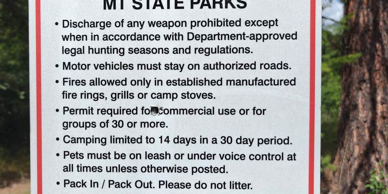 Camper submitted image from Informal Dispersed Campsite at Fish Creek Properties Montana State Park