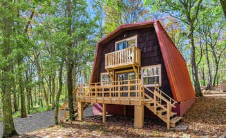 The Dyrt's photo of a cabin at Private Lake/Beach w Golf, Fire Pit, Deck & WiFi! near Seneca Rocks, WV