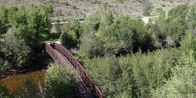Camper submitted image from Encampment River Campground — Bureau Of Land Management
