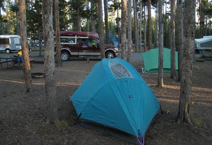 Camper-submitted photo at Grant Village Campground — Yellowstone National Park in Wyoming