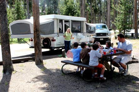 Camper-submitted photo at Grant Village Campground — Yellowstone National Park in Wyoming
