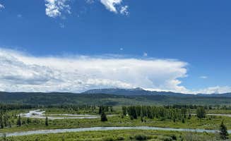 Andrew L.'s photo of a dispersed camping area at Buffalo Valley Campsites 4-7 near Shoshone National Forest