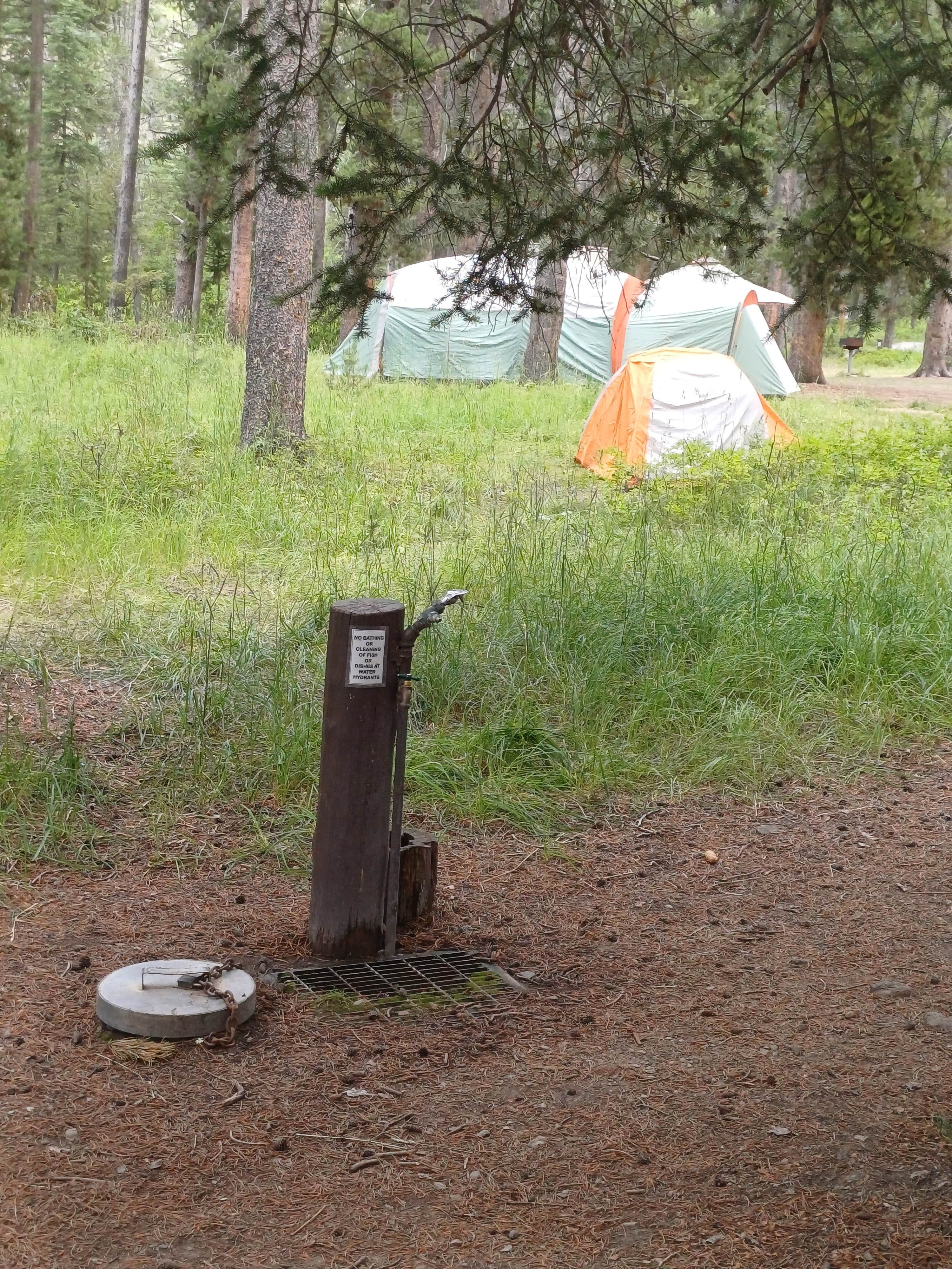 Camper-submitted photo at East Table Campground near Alpine, WY