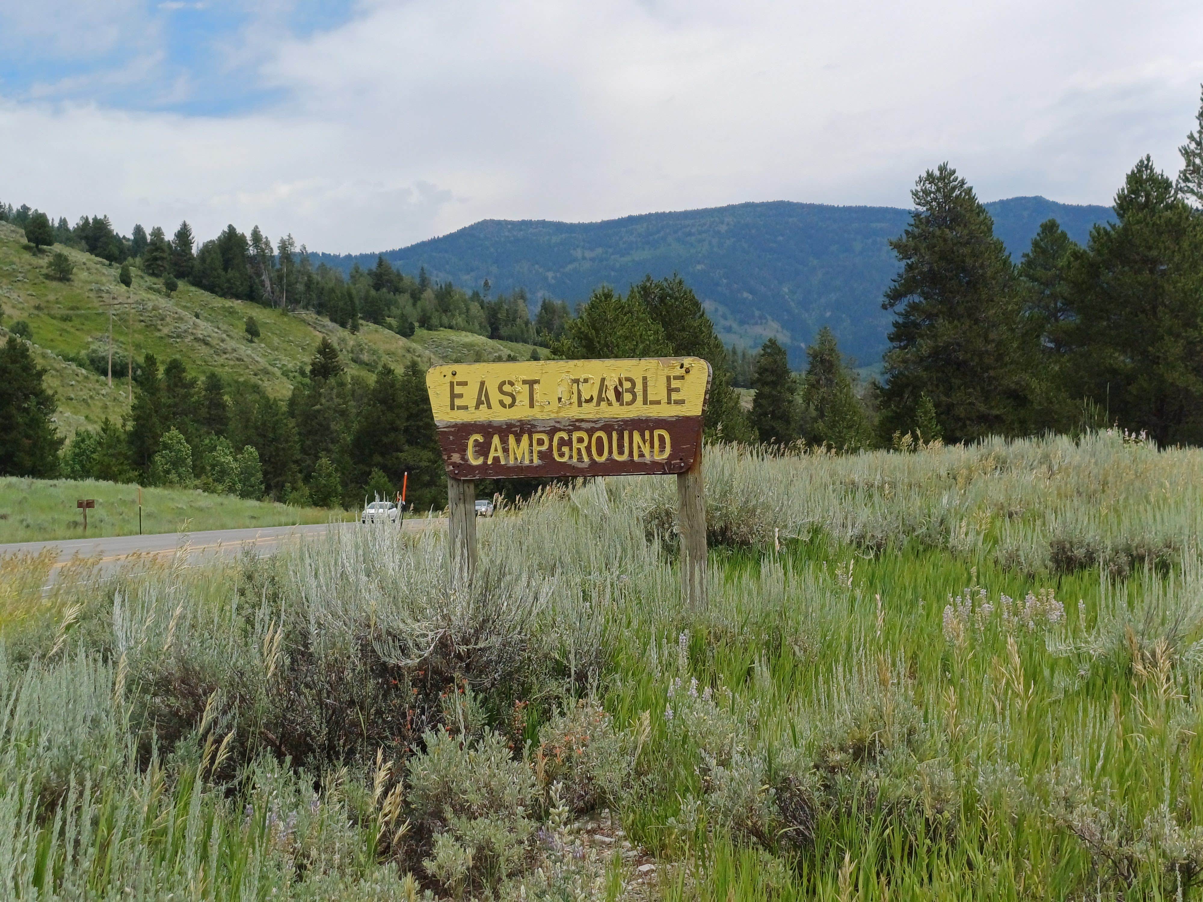 Camper-submitted photo at East Table Campground near Alpine, WY