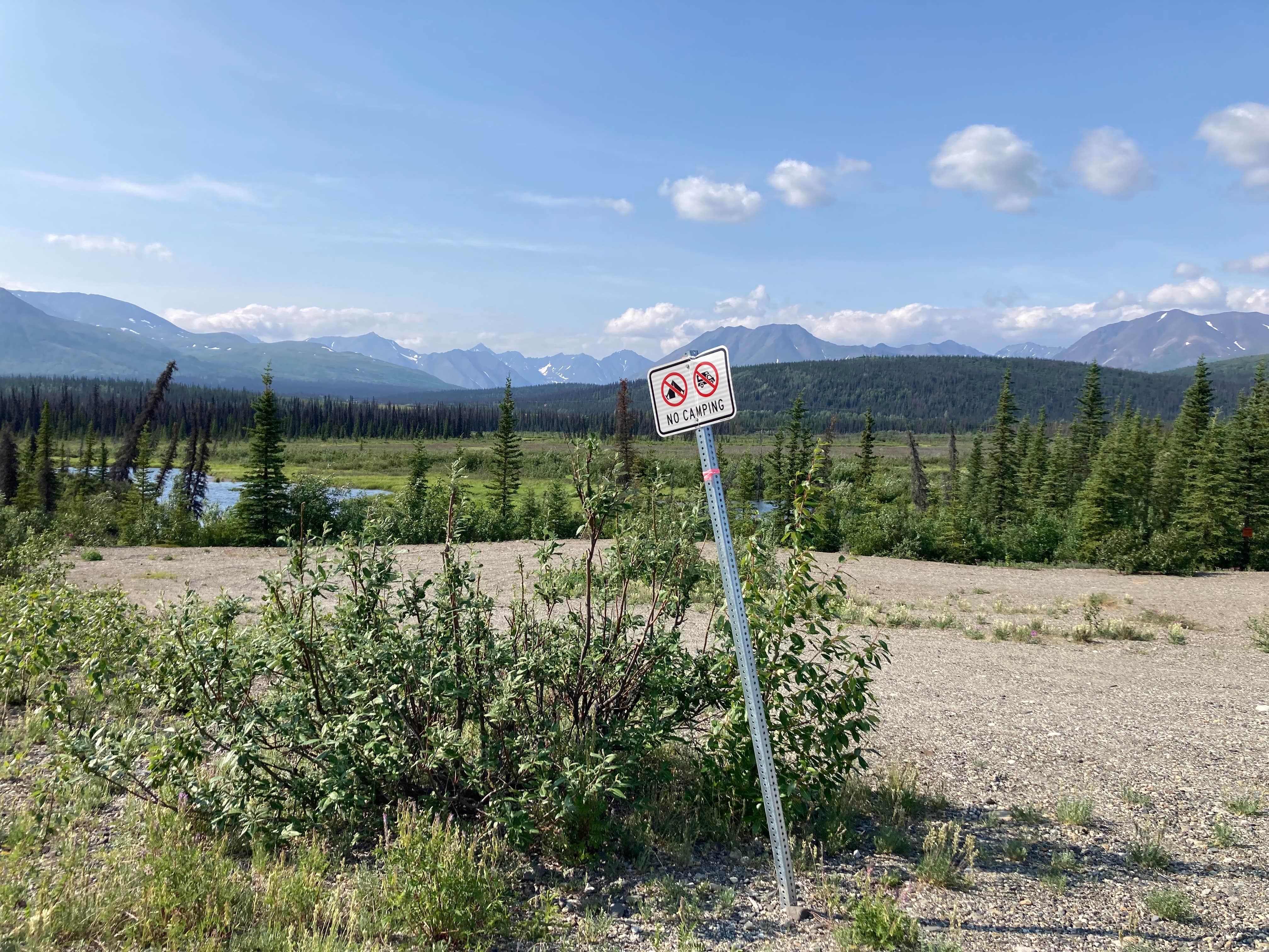 Camper-submitted photo at Cantwell Gravel Camp near Denali National Park & Preserve