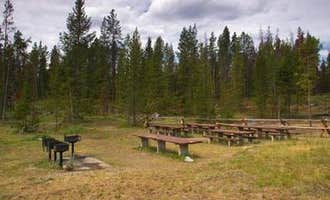 Camping near Green River Lakes Campground: New Fork Lake Group Campground, Cora, Wyoming
