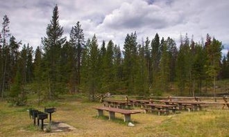Camping near Upper Green River Access: New Fork Lake Group Campground, Cora, Wyoming