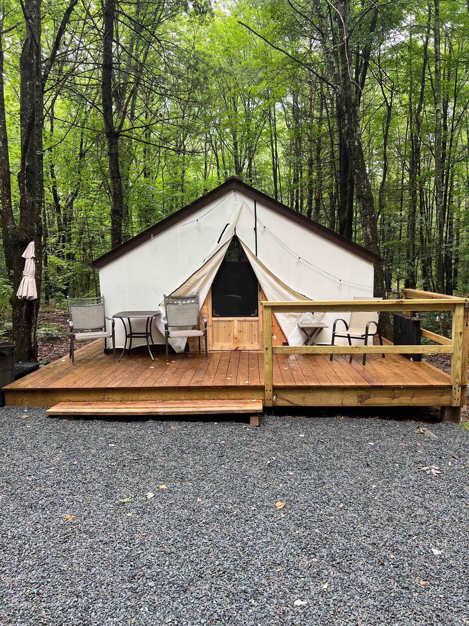 Camper submitted image from Whispering Timbers Glamping - 1