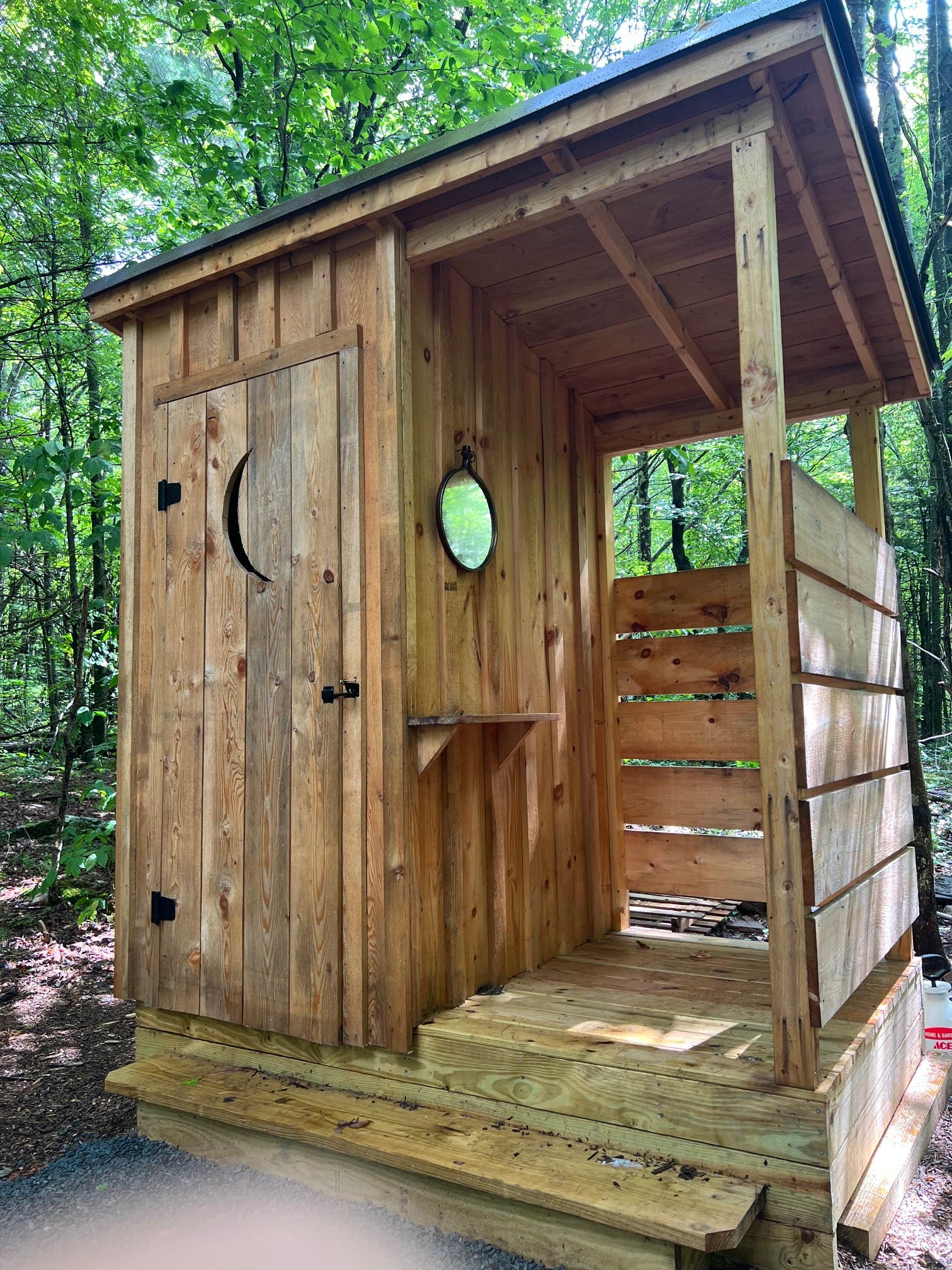 Camper-submitted photo at Whispering Timbers Glamping near Ashland, NY